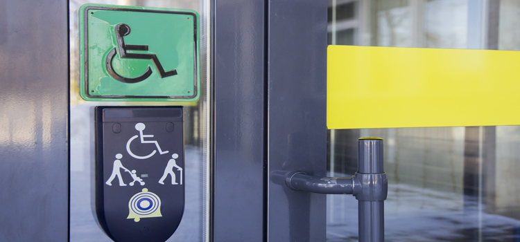 automatic handicap door opener in Old Fig Garden