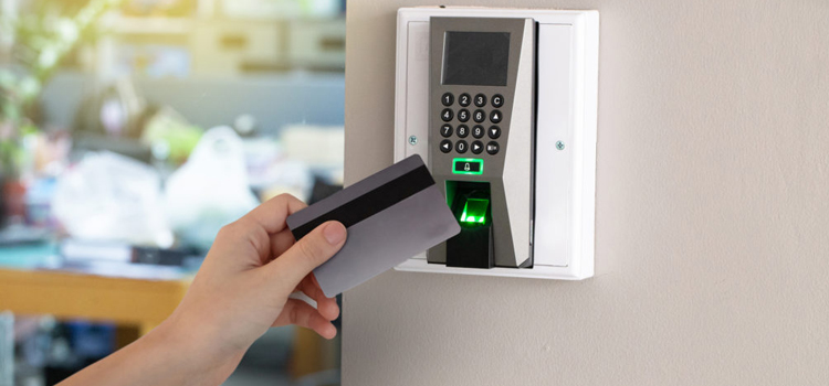 key card entry system Old Fig Garden